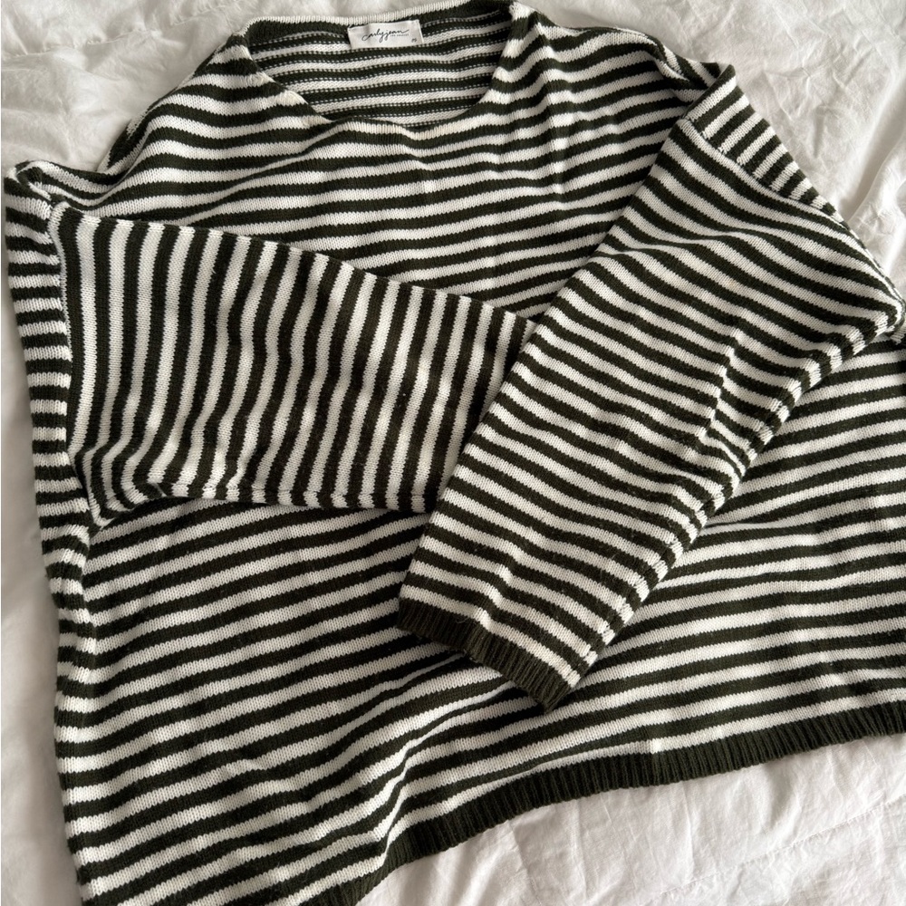 Carly Jean Los Angeles Striped Sweater